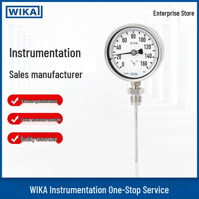 

WIKA Type 55 Industrial Bimetallic Pipeline Thermometer