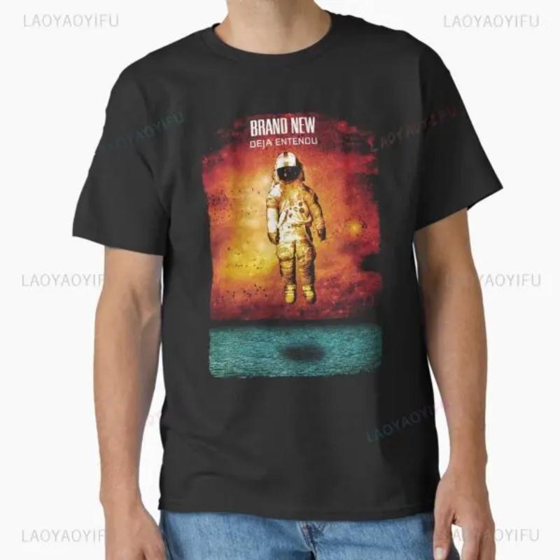 Brand New Deja Entendu Album Vintage Emo Punk Rock Graphic Tshirt Unisex Casual Short Sleeve Music Fan Gift