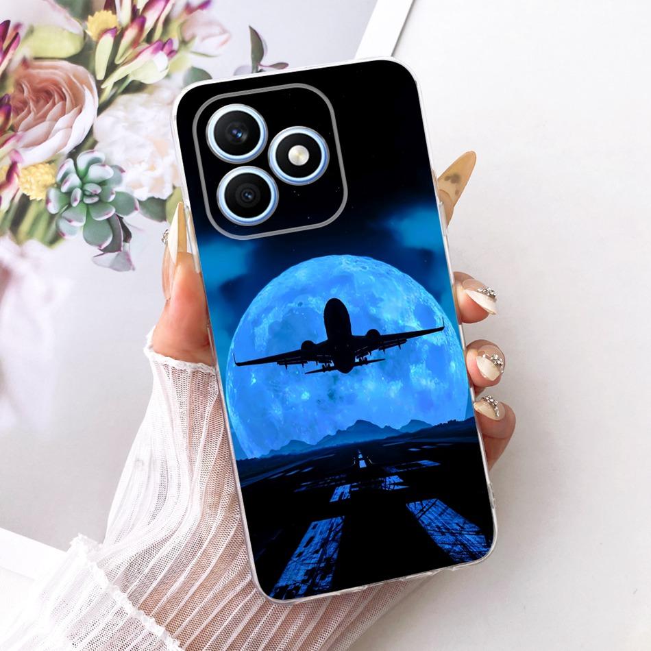 For Honor X8d 2026 Cool Dragon Tiger Pattern Phone Case For Honor X8D 4G Soft Silicone TPU Cases Bumpers
