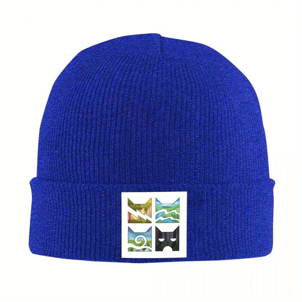 New Classic Four Warriors Warrior Cats Logo Warm Knitted Cap Fashion Bonnet Hat Autumn Winter Outdoor Beanies Hats For Unis