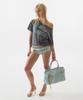 Sculptor Chain Terry Bag Baby Blue