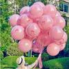 18inch/24inch Transparent Bobball Pink Bow Ribbon Balloon Set Valentine's Day Engagement Birthday Party Decoration