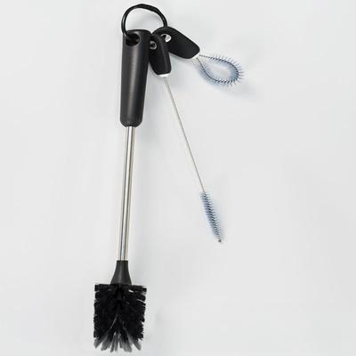 Household Stainless Steel Handle Bottle Brush, Cleaning Straw Brush Cup Brush Tool Set