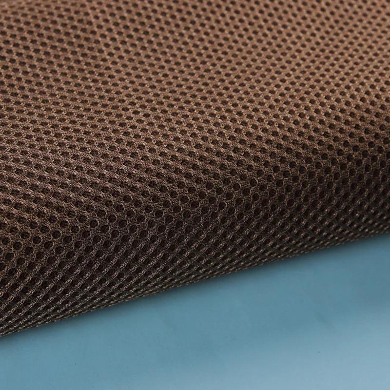 Thickend Breathable 3D Three-layer Elastic Mesh Fabric By The Meter for Clothing Bed Linings Shoes Sewing Plain Interlayer Cloth