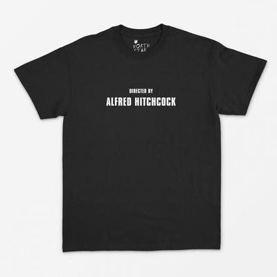 Directed by Alfred Hitchcock T Shirt - Vintage Style / Y2K Aesthetic / 90's / Punk / Grunge / Horror / Goth / Psycho / Vertigo