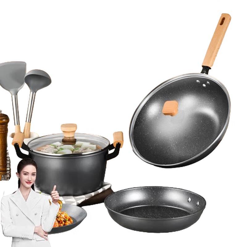 

Combacher Maifan Stone 3-Piece Cookware Set