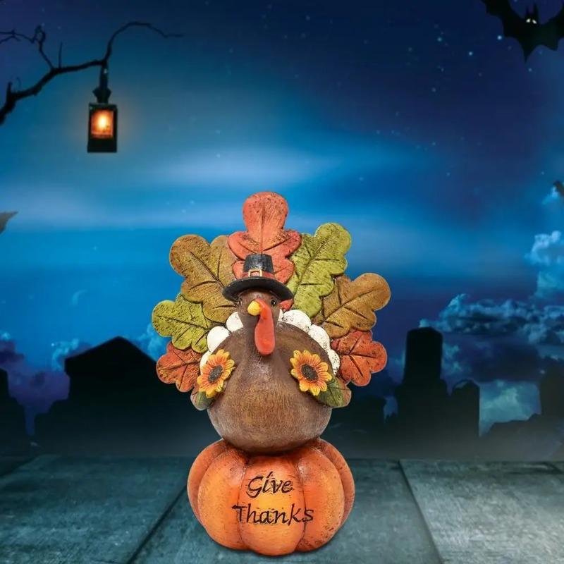 Easter Chick Easter Pumpkin Turkey Decoration Easter Chick Party Christmas Decoration Resin Ornaments home decore