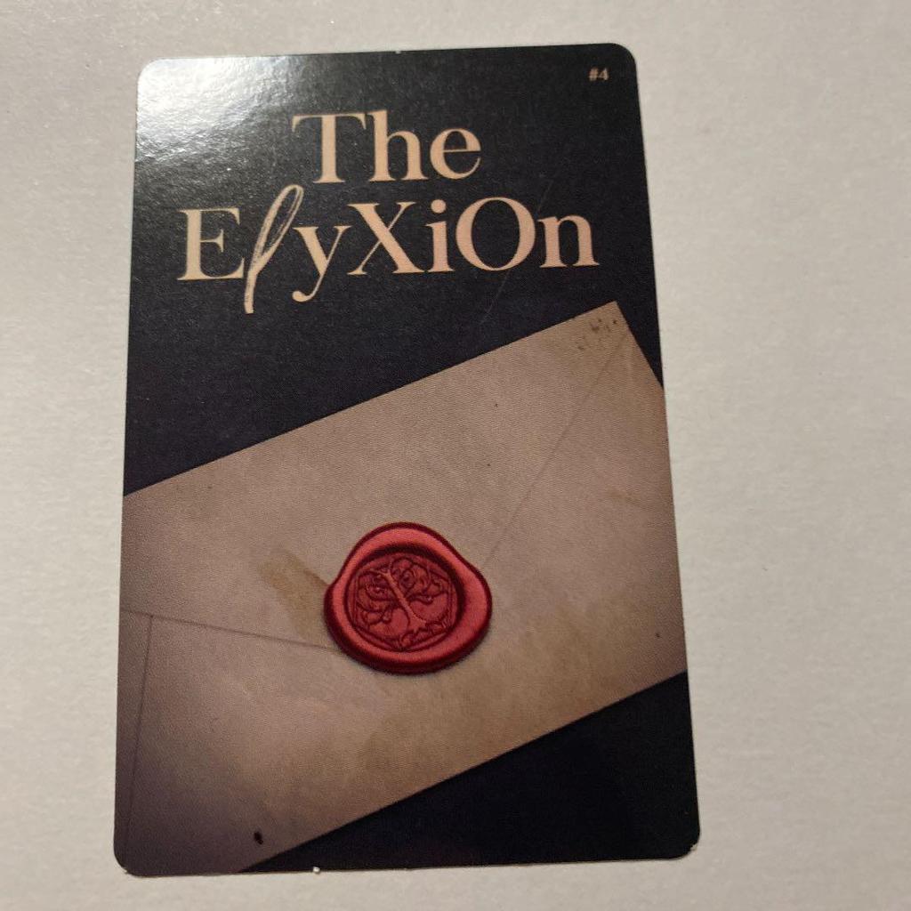[USED] EXO Xiumin 11th Street trading card CBX