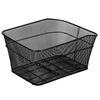 Panier de vélo de porte-bagages arrière SPRINGOS® 30 x 39,5 cm - Noir - Adulte - Mixte