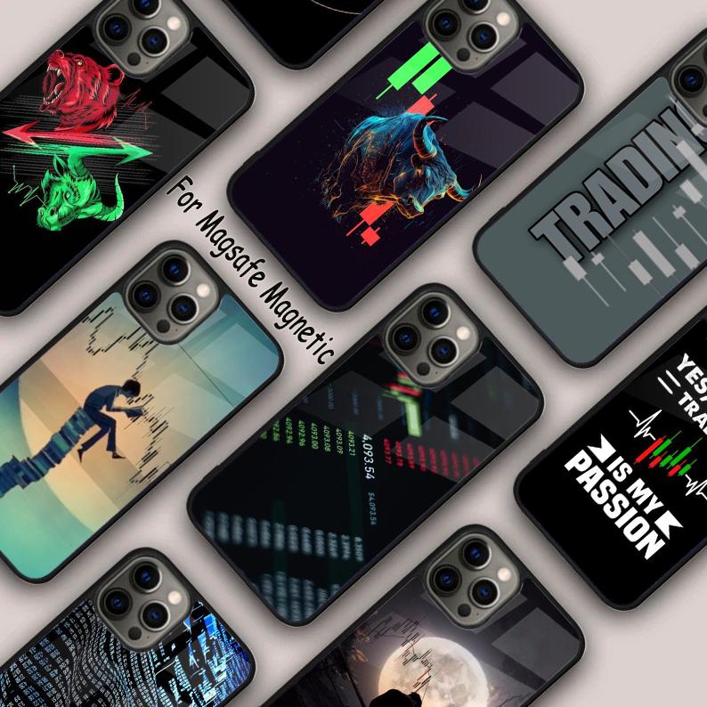 Day Trader Funny Your Plan Stock Trading Graphic Magnetic Phone Case For iPhone 17 Air 16 14 13 12 Pro Max 15 Plus MagSafe Cover