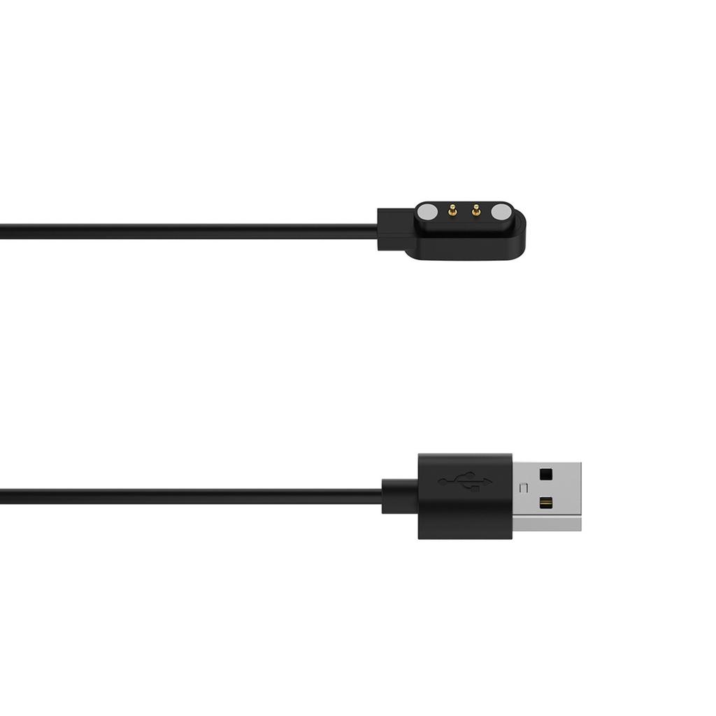 2 Pin USB Fast Charging Cable Cord Wire with Magnetic Attachment Secure Connection Portable for OnePlus Nord Smartwatch