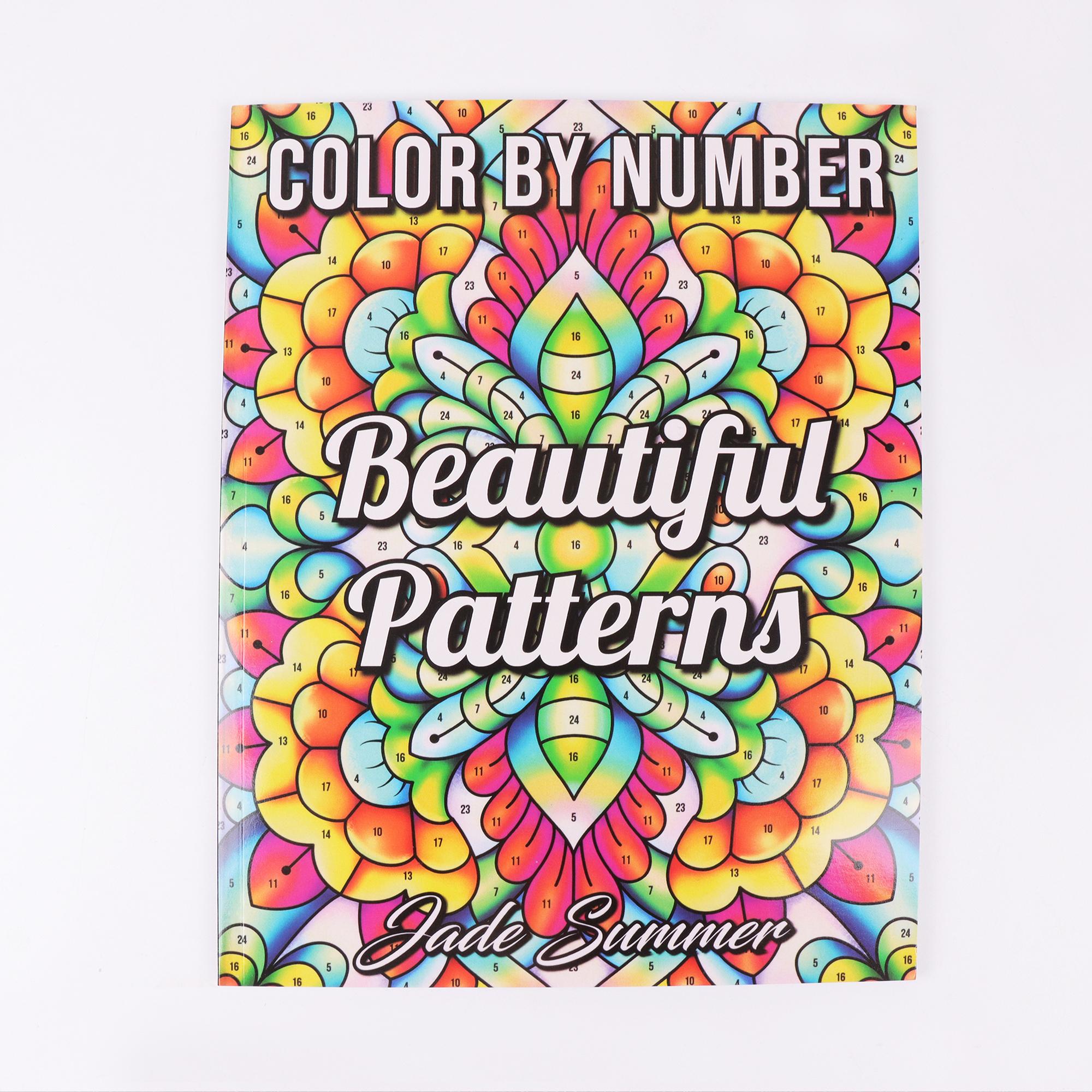 

1 шт., Книжка-раскраска Мандала, Книжка-раскраска для подростков, 30 различных узоров, Плотная бумага 100 г/м², Снятие стресса, Подарок на день рождения StyleA