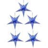 Hanging Paper Star Lantern Ceiling Twinkle Pentagram Lampshade Christmas Wedding Party Ornament 30CM 5Pcs