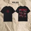 Tricou Kpop BTS OT7 2026 Comeback cu Gât Rotund Bărbați Femei Casual cu Mânecă Scurtă cu Imprimare Semnături Cei Șapte Membri Cadou Coreean