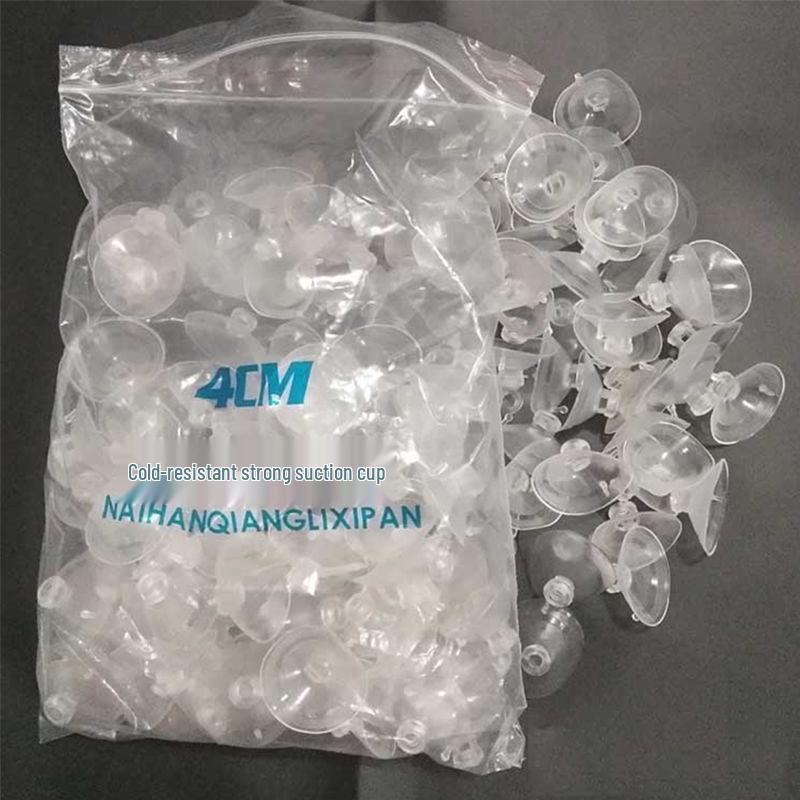 4cm High Transparency PVC Suction Cup for Wedding Car Decorations