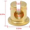 XQSMWF ATV Universal Models Carburetor Throttle Cable End Joint Guide Nut Fit for Polaris Fit for Suzuki Fit for Yamaha ATV Models