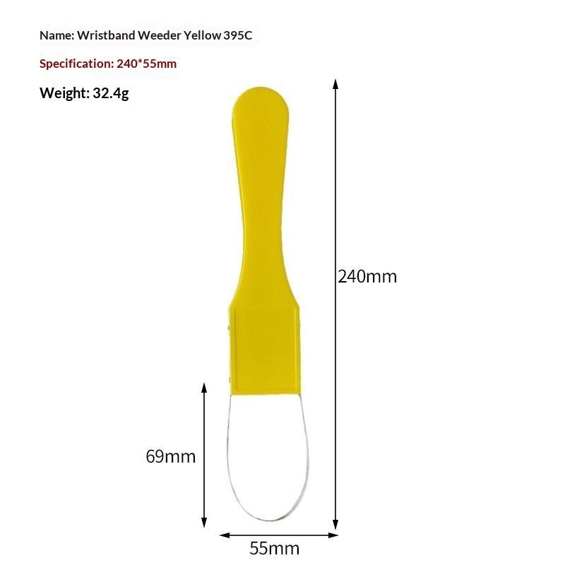 Garden Hand Loop Weeder Tool - Iron Loop Design With Sharp Blades - Manual Weeders Tool For Weeding, Loosening