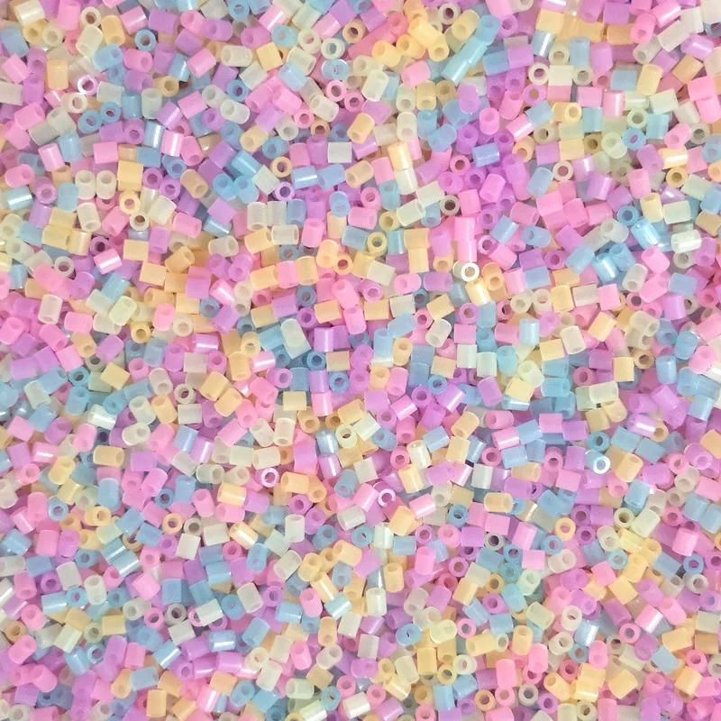 Non-Toxic Yantjouet 2.6Mm Mini Beads 5000Pcs Opp Bag Packing Iron Beads For Kid Hama Beads Diy Puzzles Beads Handmade Gift Toy