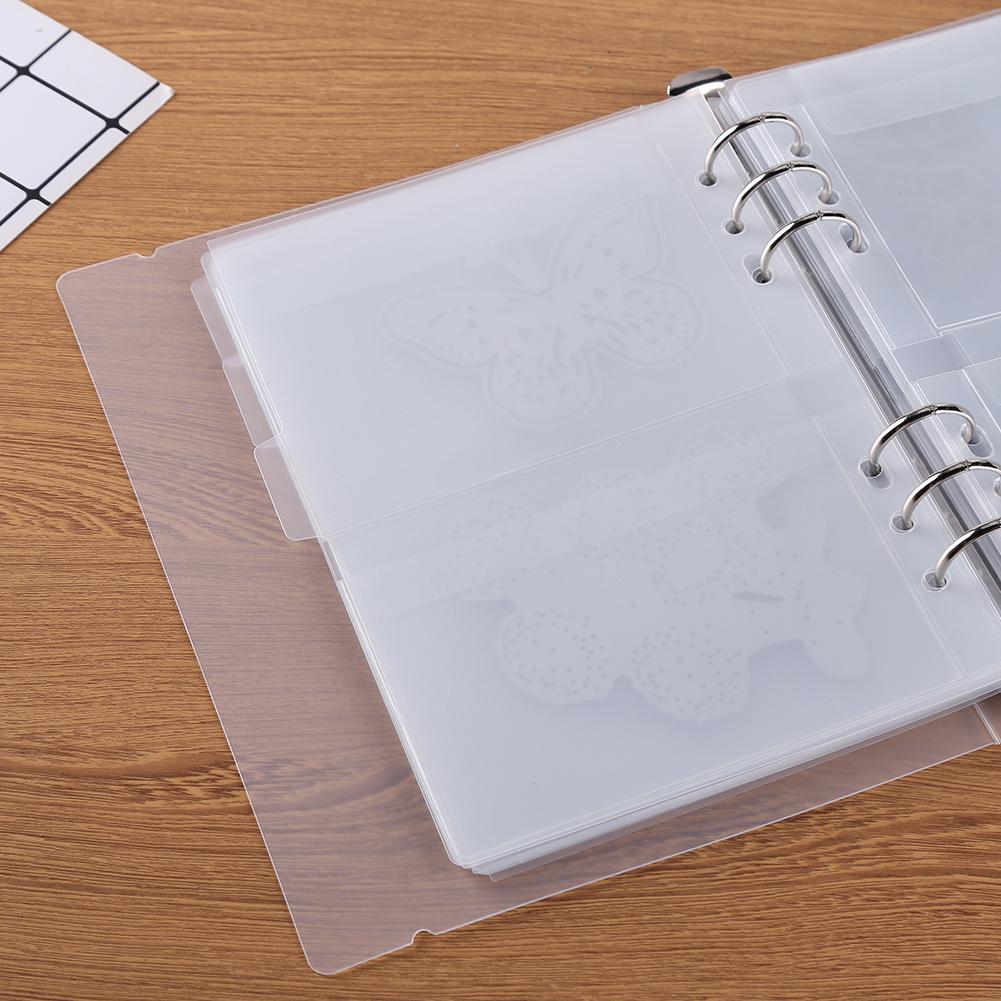 DIY Scrapbooking Stanzformen Schablone Aufbewahrungsbuch Kollektionen Hülle Organizer