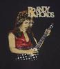 Randy Rhoads Tričko s motivem kytary Heavy Cotton Černé Unisex S-4XL VN2374 Unisex Tričko