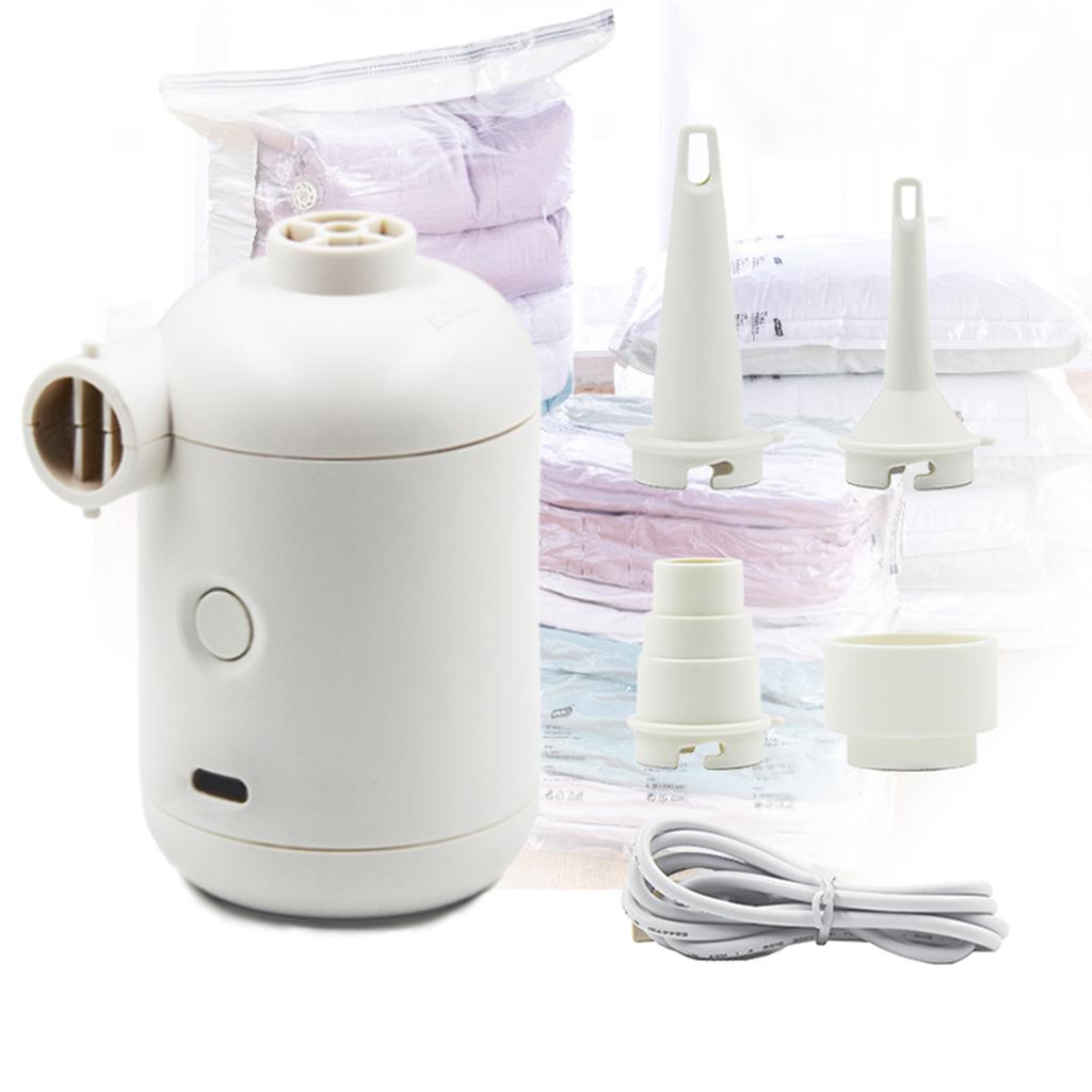 Usb Electric Air Pump Portable Lightweight Outdoor Camping Supplies For Air Mattresses Swimming Ring