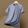 Short-sleeved T-shirt For Men, Loose Sports Top, Versatile Thin Half-sleeve Quick-drying Ice Silk T-shirt For Men