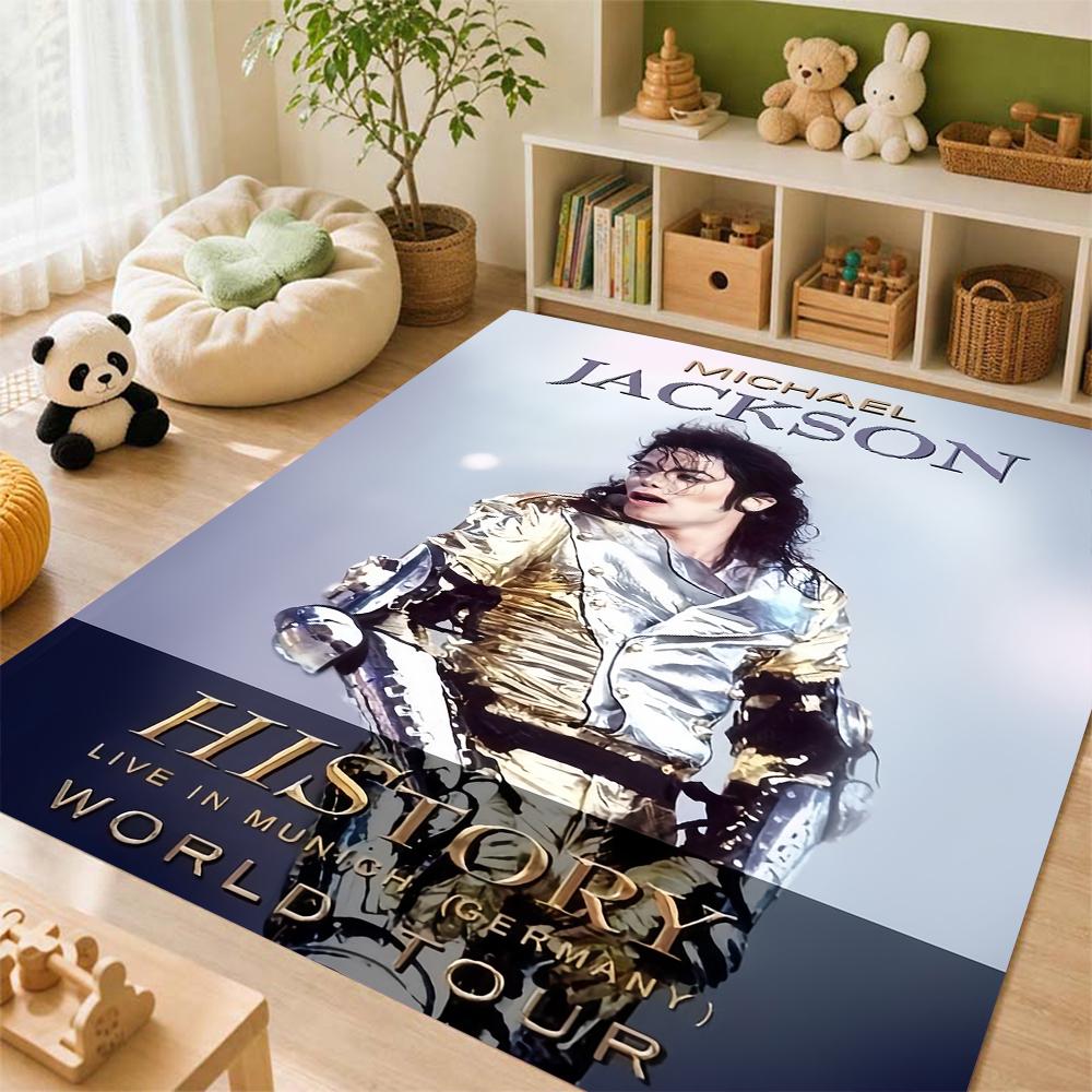 Michael Jackson History World Tour Indoor Rug Nonslip Durable Carpet For Bathroom Kitchen Home Decor New Year Gift
