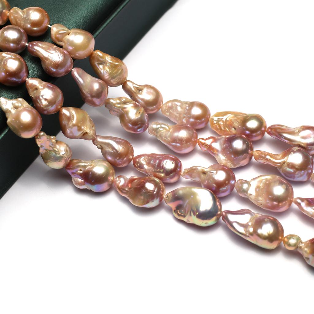 Baroque Pearl 25x13mm Tail-Shaped Beads For Jewelry Making DIY Bracelet Earrings Necklace Accessory