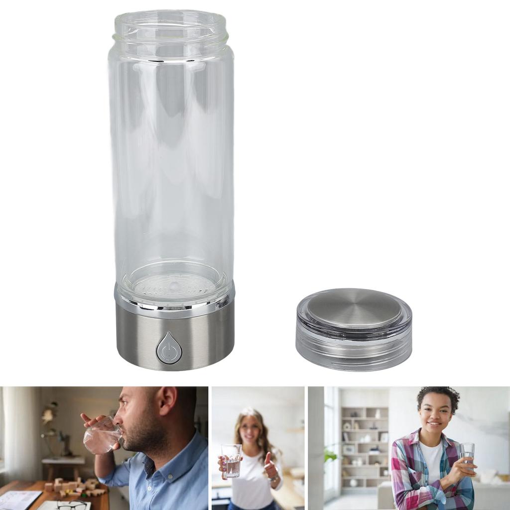 Hydrogen Rich Water Bottle Portable Rechargeable Health   Hydrogen Water Cup for Home Travel
