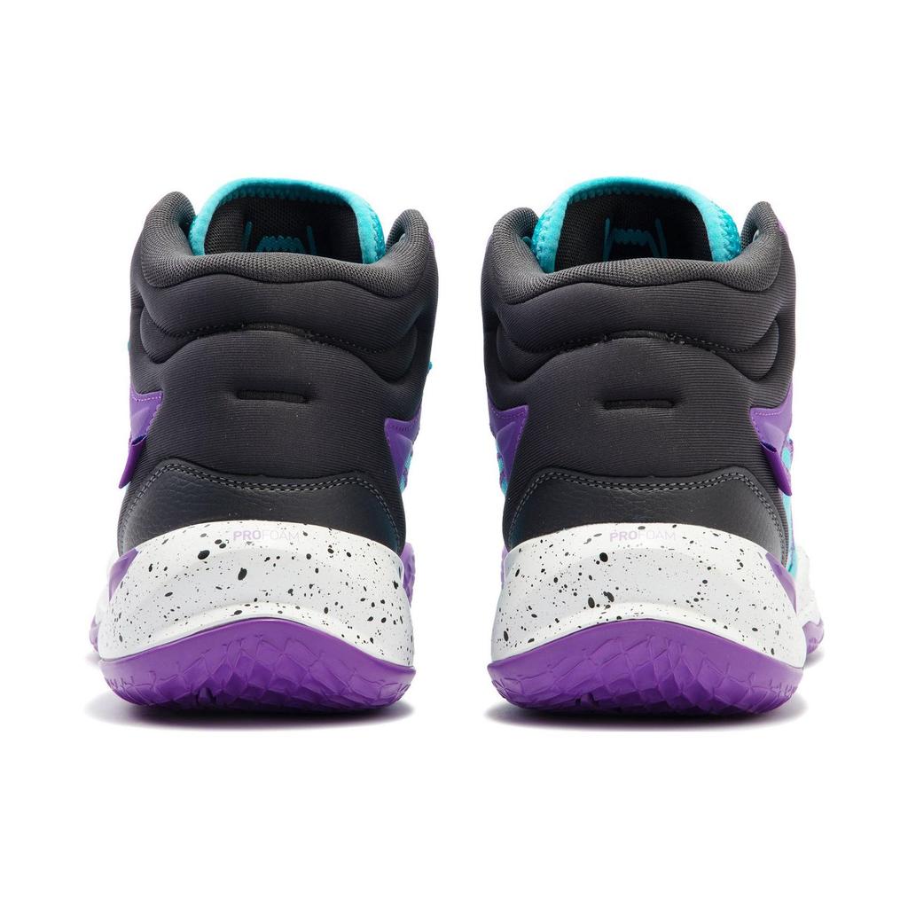 Puma Playmaker Pro Mid Purple Glimmer Bright Aqua Men Sneakers Blue Strong-Grey White 377902-09