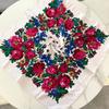Double Twill Popular Comfortable Value  Silk Scarf 70Cm Cotton Square Leisure Shawl Scarf For Women Headscarf