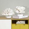 Coral Furnishing Resin Simulation Crafts Modern White Living Room Countertops Exquisite Home Decoration Wedding Gift