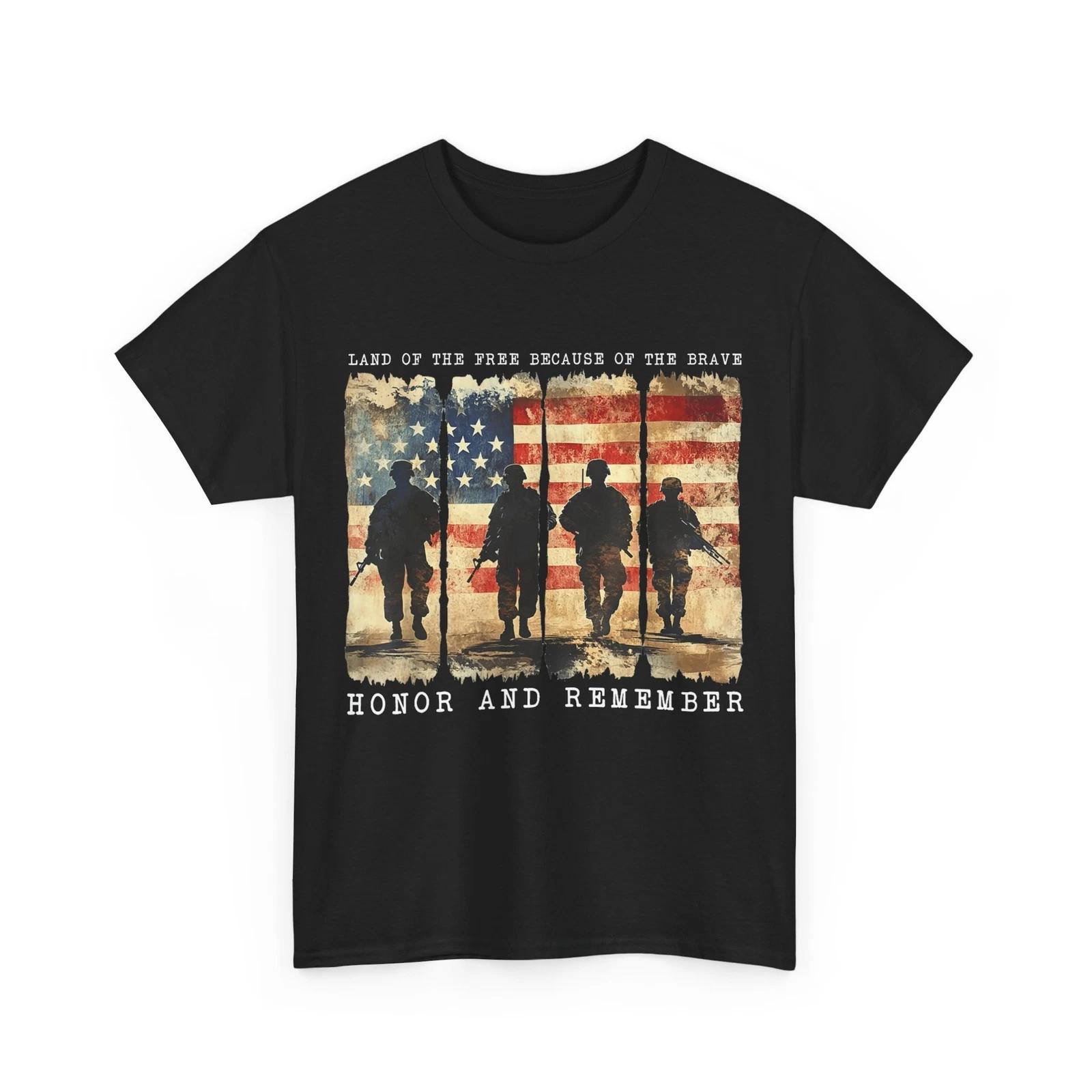 Memorial Day Remember Honor Shirt, Memorial Day American Flag Vintage Shirt 4XL