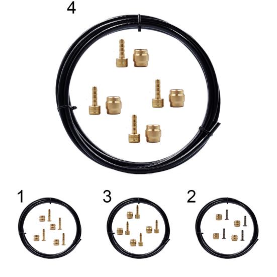 Oil Hose Durable Anti-riot 2.5m MTB Disc Brake Tube for BH90/ for BH59/ for Magura