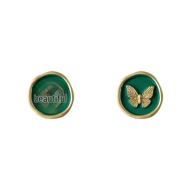 Sommer Schmetterling 925 Silbernadel Ohrringe - Süßer Japanischer & Koreanischer Stil für Frauen