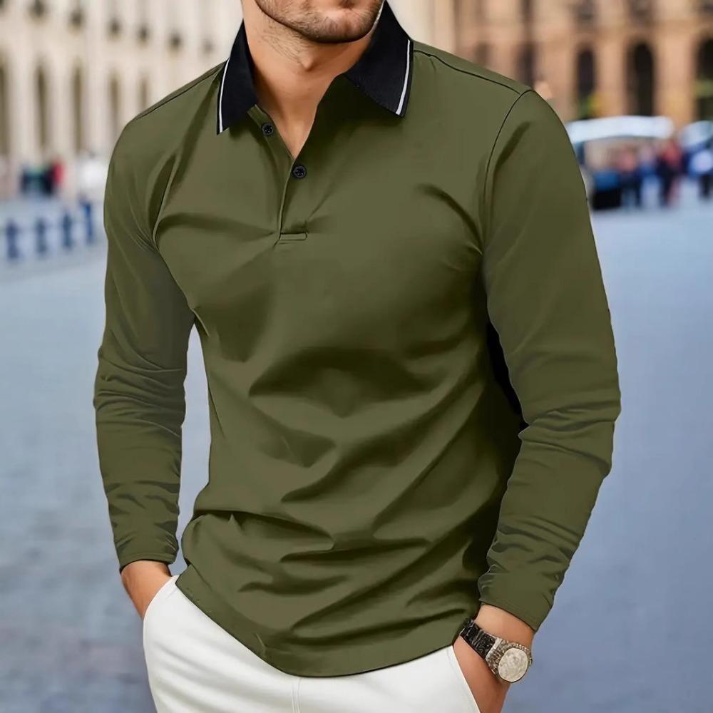 Pánská mikina Unisex Minimalistická Outdoorová Kempingová Lehká Top Peplum Dlouhý Rukáv Polokošile