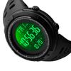 Men Digital Watch 50M Water Proof LED Backlight Sports Watch Stopwatch Countdown Alarm Clock Function Built In Battery