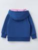 European Girls' Hooded Zipper Sweatshirt for Autumn/Winter