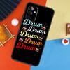 Drum Drummer Music DJ Case For Samsung Galaxy A54 A34 A14 A15 A35 A55 A52 A32 A12 A51 A71 A13 A23 A33 A53 Cover