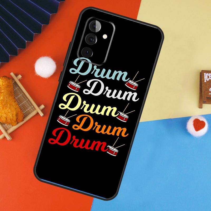 

Drum Drummer Music DJ Case For Samsung Galaxy A54 A34 A14 A15 A35 A55 A52 A32 A12 A51 A71 A13 A23 A33 A53 Cover Samsung A13 4G