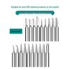 Anlixin 936A Lead-Free Bent Horseshoe Soldering Iron Tip for 937A Station
