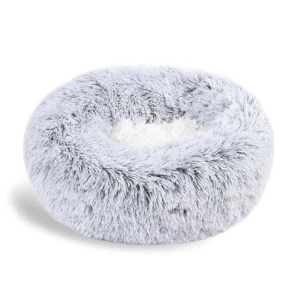 Cat Cushions Bed Diameter Multiple Size Winter Soft Round Sofa Bed Cat Bed for Indoor Cat with Non-Slip Bottom for Small