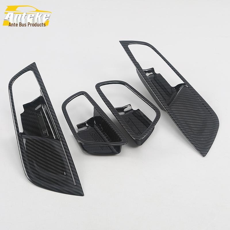 Angke Nuo Inner Door Bowl Decorative Frame & Anti-Scratch Sticker for 18 Car Models