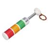 LED Stack Tower Light Industrial Warning Column Signal Indicator Lamp Beacon NO Flashing 3 Layer 12V