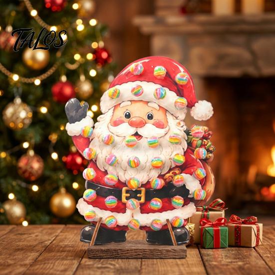Lollipop Display Rack for Events Christmas Wooden Stand, Creative Candy Holder Holiday Treats Buffet Table, Decorative Dessert Party