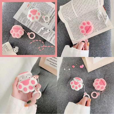 Earphones Silicone Protective Case For Airpods Pro Wireless Bluetooth Headset Case Cover