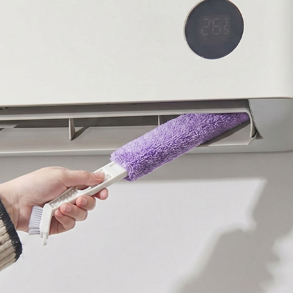 Microfiber Air Conditioner Cleaning Brush Detachable Vent Cleaning Brush Home Cleaning
