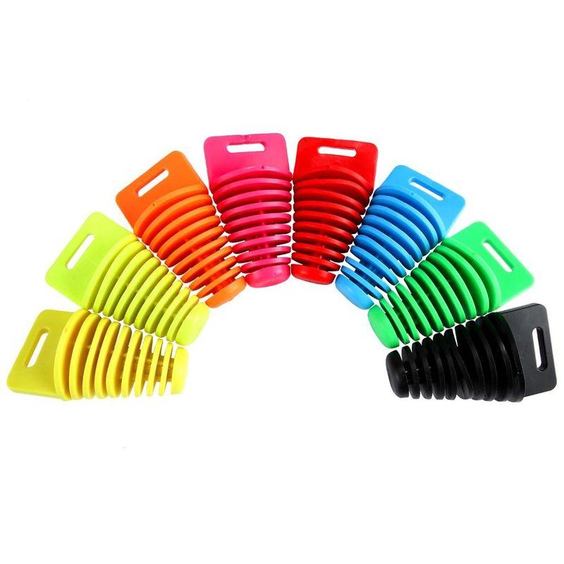 15-62mm Motorcycle Exhaust Pipe Plug Dust-proof Water Proof Exhaust Wash Plug PVC Universal Tailpipe Rubber Air Bleeder Plug