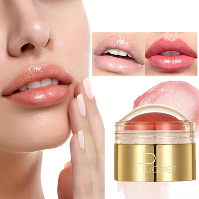 6-farbiger Lippenpflege-Lippenbalsam zum Aufhellen der Lippenlinien, Lippenbalsam, feuchtigkeitsspendend und hydratisierend