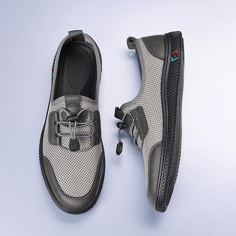 Fashion Male Wading Water Sneakers Swimming Shoes Men Beach Aqua Shoes Quick Dry Barefoot Mesh Flats Surfing Slippers Hiking Water Shoes